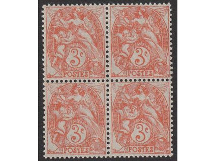 1900, 3 C Alegorie, 4blok, MiNr.88, **