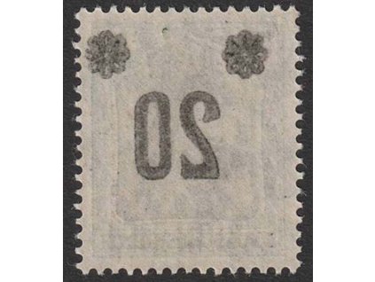 Saar, 1921, 20/75Pf Germania, obtisk přetisku, Nr.50, **