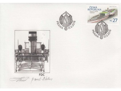 Sivko, Tvrdoň, podpisy na FDC z roku 2016