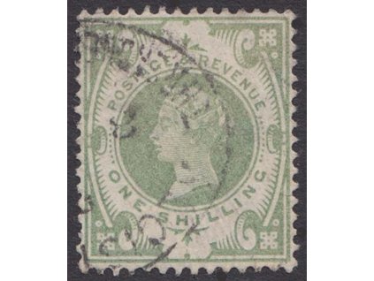 1887, 1 Sh Viktoria, MiNr.97, razítkované, dv