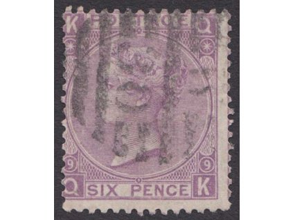 1867, 4 P Viktoria, MiNr.30, razítkované