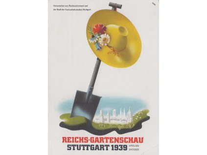 1939, Stuttgart, Reichs-Gartenschau 1939, propagační