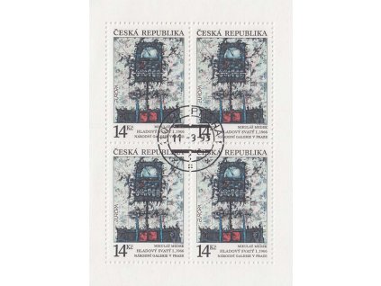 1993, 14Kč EUROPA, PL - Hladový svatý, Nr.PL5, razítko