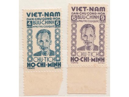 Vietnam, 1946, 4-6 H série, MiNr.59-60, (*)