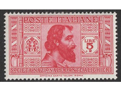1932, 5 L Arlosto, MiNr.383, * po nálepce
