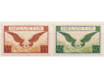 1929, 35-40 C letecká série, MiNr.233-34x, **