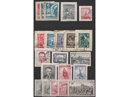 ČSR II., Kompletní sbírka známek z aršíků z let 1945-92, razítkované, vše v zásobníku A5, ilustrační foto