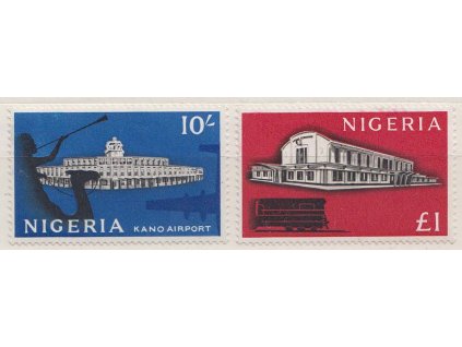 Nigeria, 1961, 10Sh a 1Pound Motivy, MiNr.103,104, **