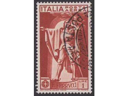 1930, 1 L letecká, MiNr.343, razítkované