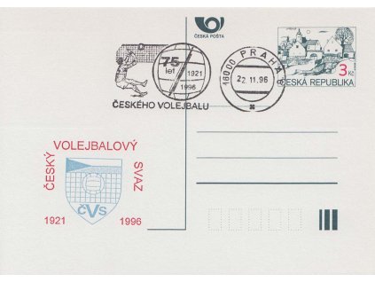 1996, Český volejbalový svaz, PR 22.11.1998