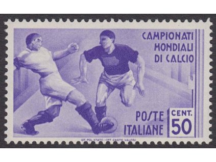 1934, 50 C MS ve fotbale, MiNr.481, **