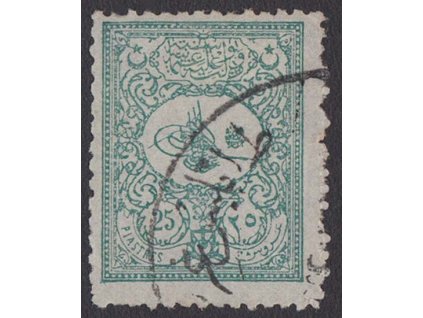 1901, 25 Pia Znak, MiNr.106, razítkované