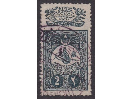 1908, 2 Pia Znak, MiNr.158, razítkované