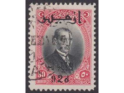 1928, 50 Ghr Kemal s přetiskem, MiNr.879, razítkované