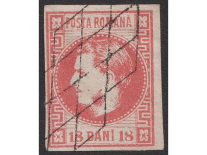 1868, 18 B Karel, MiNr.20, razítkované