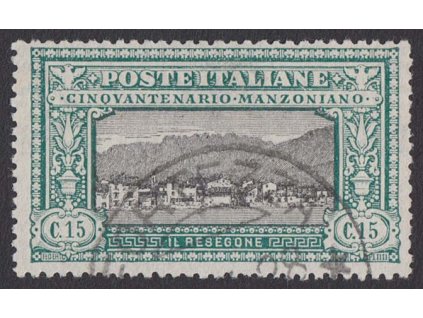 1923, 15 C Manzoni, MiNr.189, razítkované