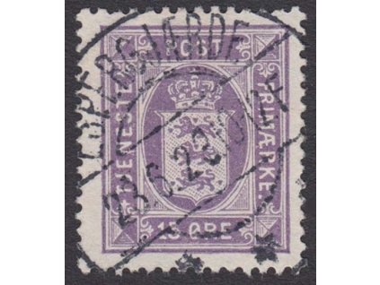 1914, 15 Q služební, MiNr.18, razítkované