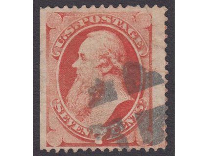 USA, 1870, 7 C Mc Masters, MiNr.40, razítkované