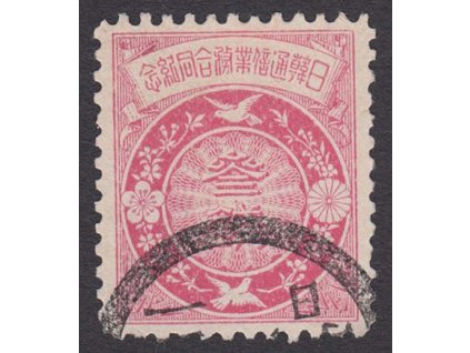 Japonsko, 1905, 3 S Znak, MiNr.91, razítkované, dv roh