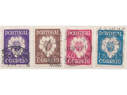 1940, 15C-1.75E série Kongres, MiNr.602-5, razítkované