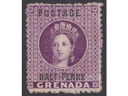 Grenada, 1881, Half-Penny Viktoria, MiNr.8, (*)