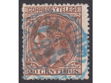 1879, 20 C Alfons, MiNr.179, razítkované