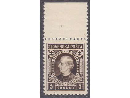 1939, 3Ks Hlinka, Řz.10 1/2, zk.Gilbert, krajový kus, Nr.32B, **