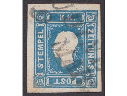 1858, 1.05 Kr Franc Josef, MiNr.16, razítko, krásný kus