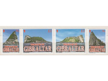 Gibraltar, 2002, 30P-1Pound série, MiNr.1014-17, **