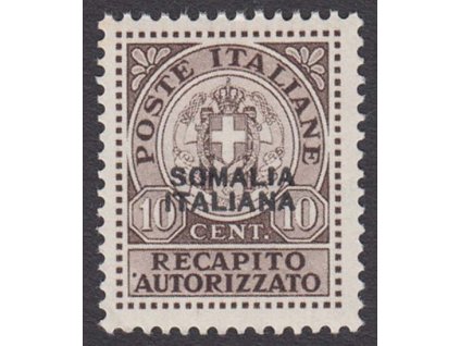 Somálsko, 1940, 10 C Gebührenmarken, MiNr.1, **