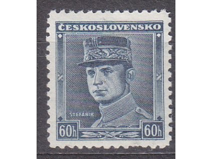 1939, 60h modrý Štefanik, Nr.0351, **