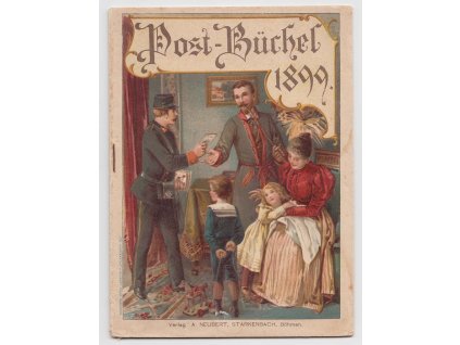 1899, Poštovní knížka pro rok 1899, nákladem A. Neuberta