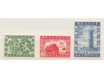 1950, 80C-4Fr série Přátelství, MiNr.863-65, **