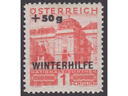 1933, 1 S Winterhilfe, MiNr.566, těžší *