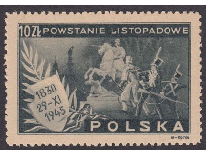 1945, 10 Zl Pomník, MiNr.420, **