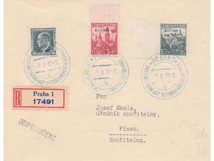 1937, Praha, Zasedání rady úřadu práce, R-dopis
