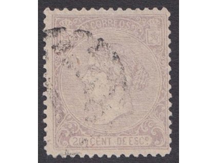 1866, 20 C Isabella, MiNr.78, razítkované