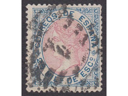 1867, 25 M Isabella, MiNr.88, razítkované