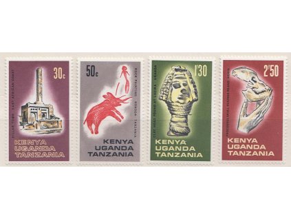 Kenya, Uganda, Tanzania, 1967, 30C-2.50Sh série, **