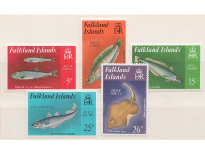 Falkland Islands, 1981, 5-26 P Ryby, MiNr.330-40, **