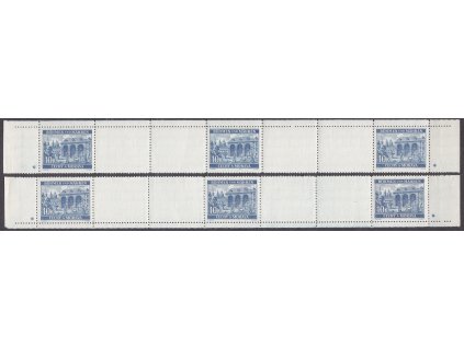 1940, 10K Praha, H + D 1pás, varianta křížek, Nr.48, **
