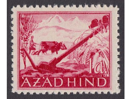 Azad Hind, 1943, 1A Výjev, MiNr.IA, **
