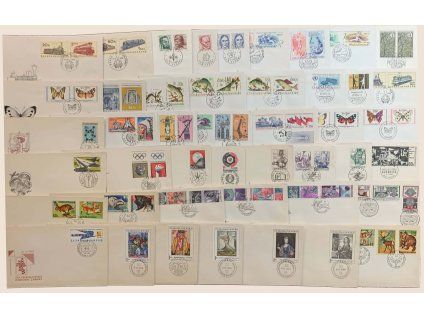 1966, kompletní sada FDC