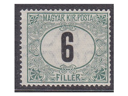 6f Doplatní - černé číslo, **, zn. platná v ČSR, ilustrační foto