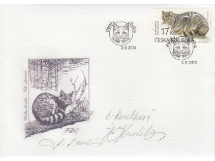 Knotkovi, Srb, podpisy na obálce, rok 2014