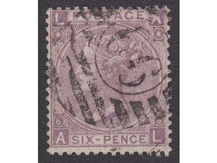 1867, 6 P Viktoria, kat. MiNr.30, razítkované