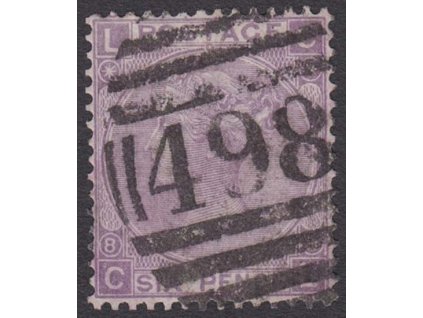 1867, 6 P Viktoria, MiNr.29, razítkované