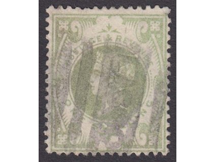 1887, 1 Sh Viktoria, MiNr.97, razítko, dv