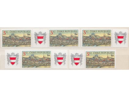 2000, 5 Kč Brno 2000, sestava kuponů, Nr.244, **