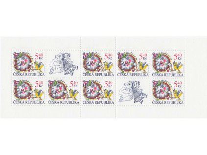 2000, 5.40 Kč Dětem, sešitkový list, Nr.259, **